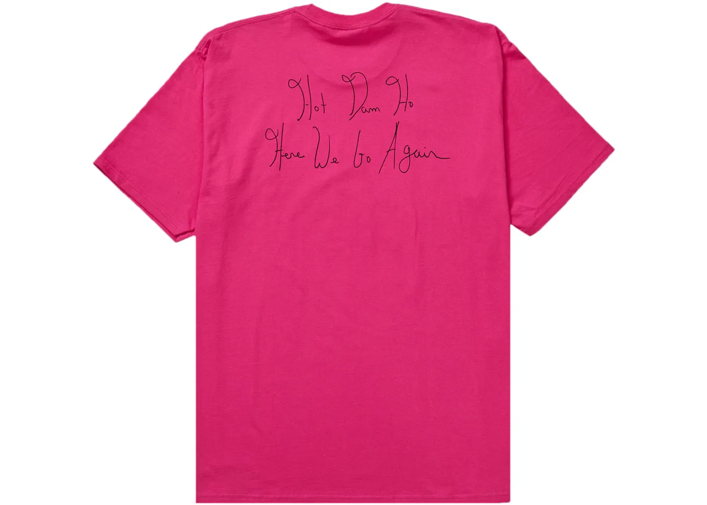Мужская футболка Supreme Tee, Pink — фото 2