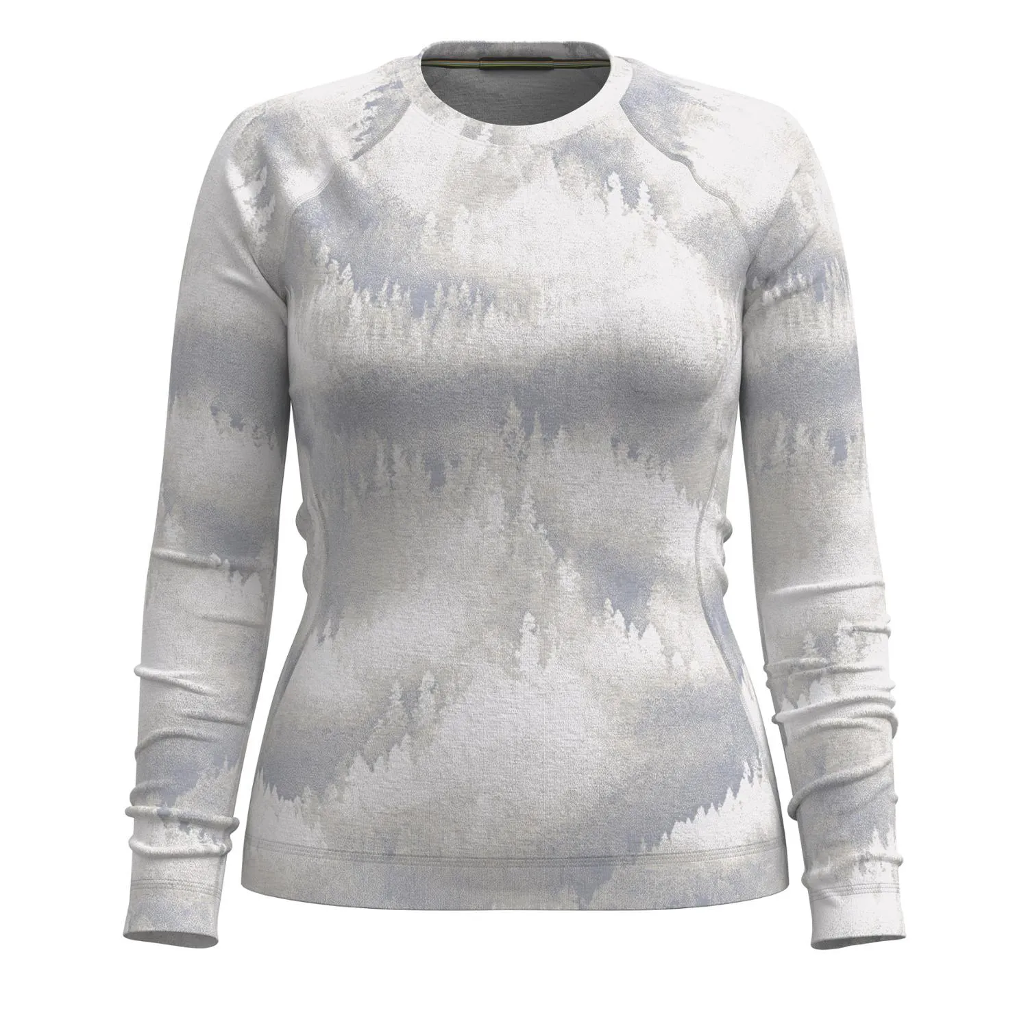 

Классический термобелье из мериносовой шерсти Smartwool, Light Gray Foggy Pines