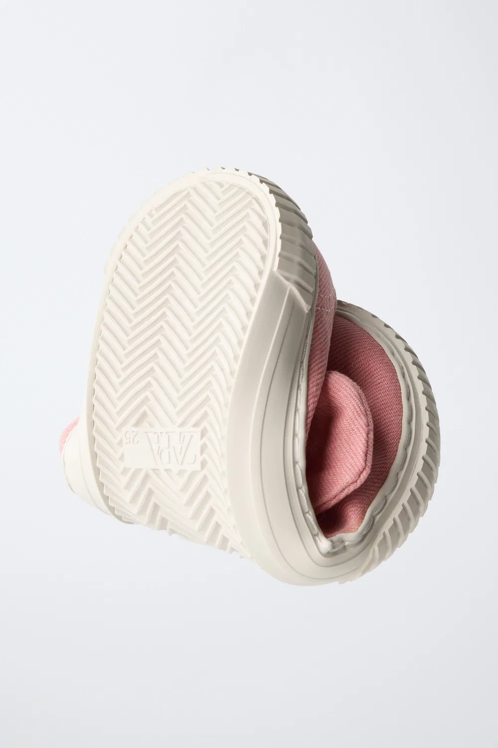 Кроссовки босиком ZARA, Pink — фото 3