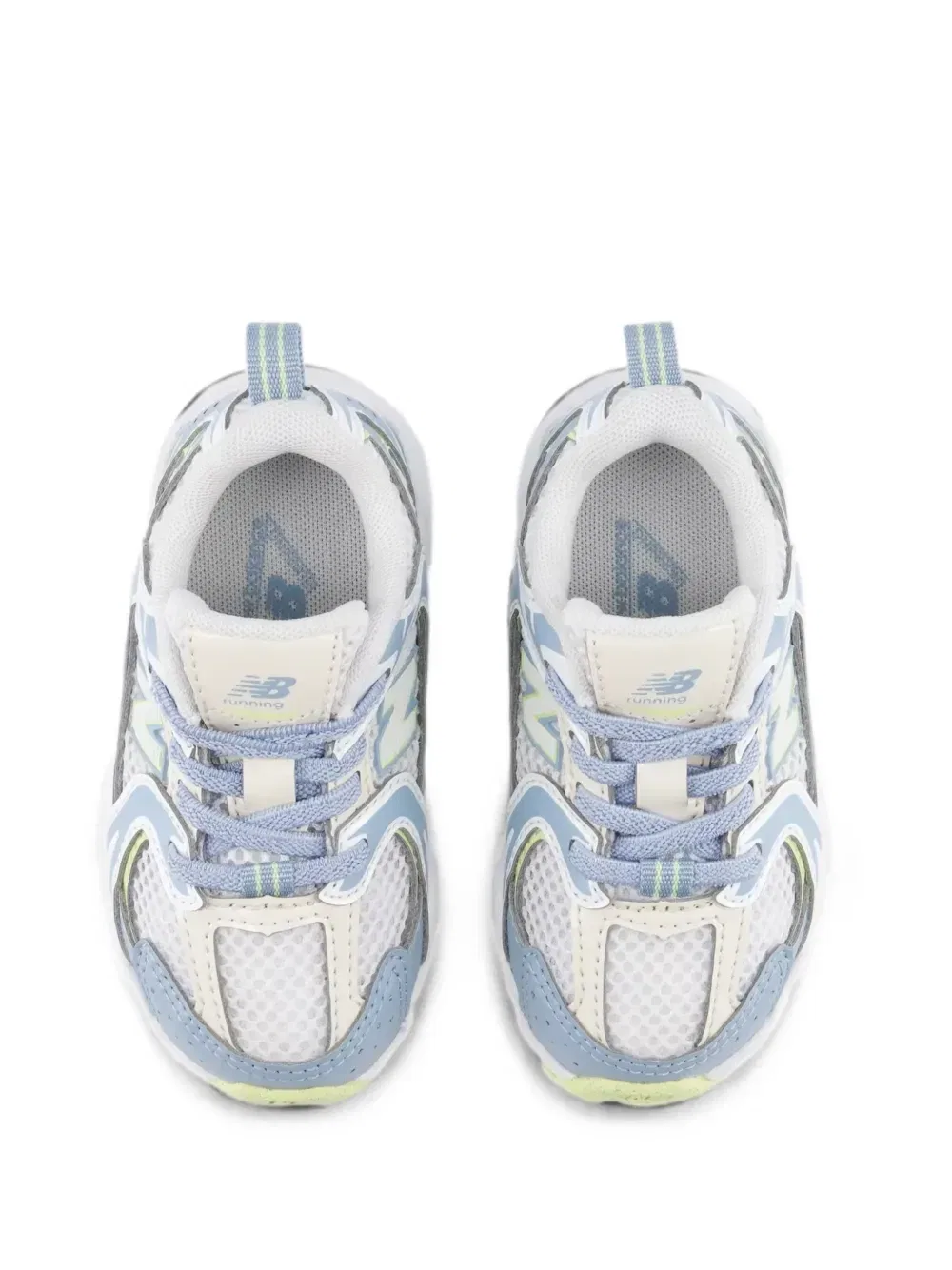 Кроссовки 530 Bungee lace New Balance Kids, белый — фото 4