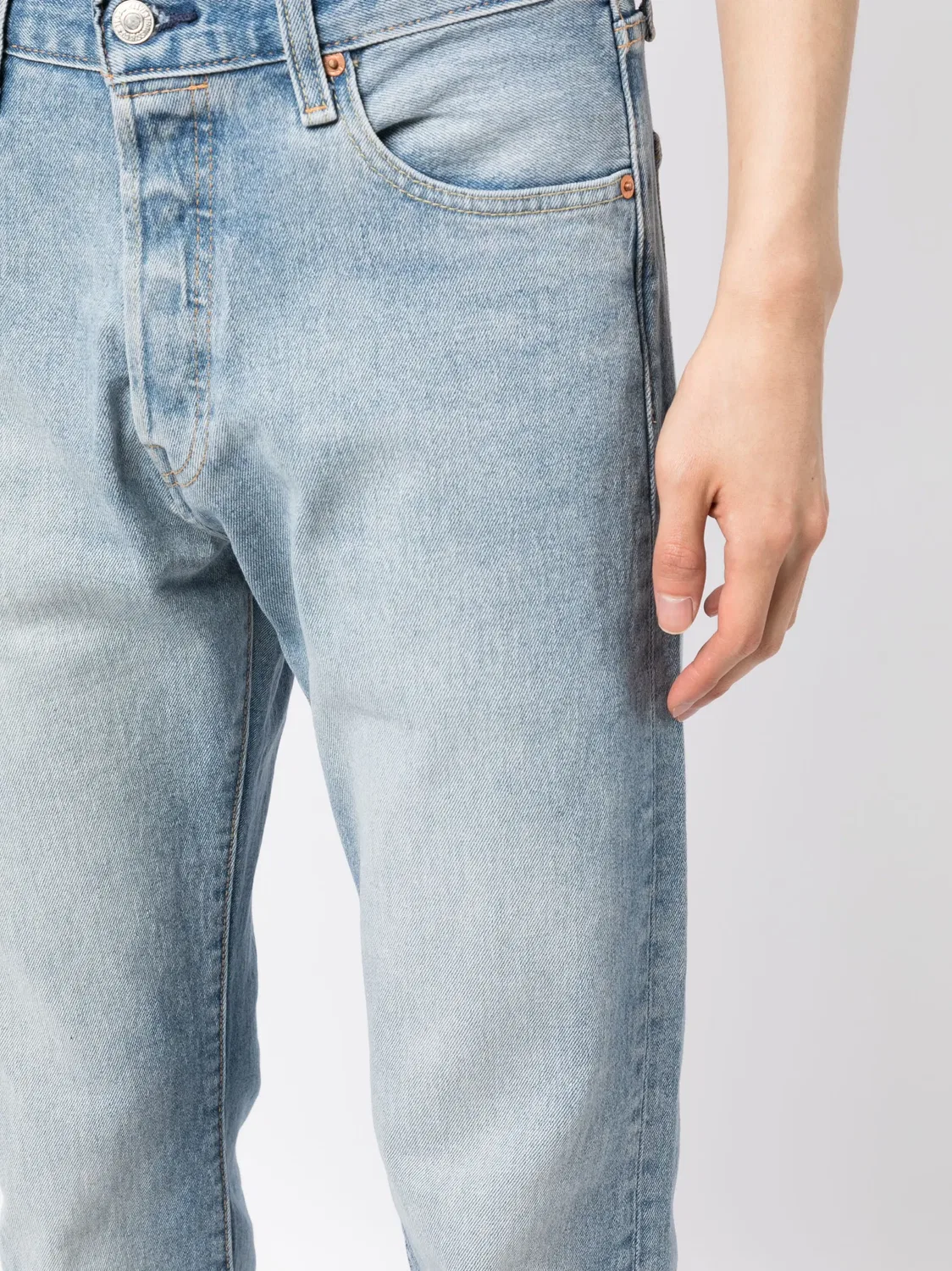 Джинсы средней посадки прямого кроя Levi's, синий — фото 2