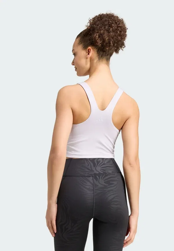 Топ Adidas Performance, фиолетовый — фото 3