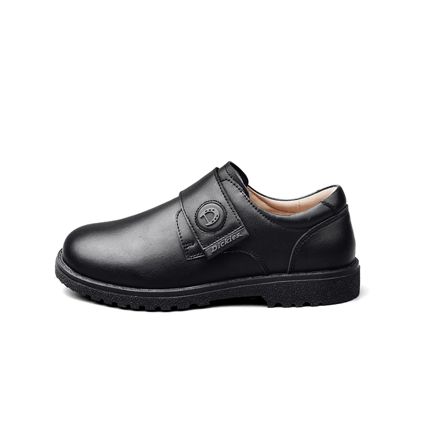 Детские кожаные туфли для малышей Bright Black Dickies, Bright Black — фото 4