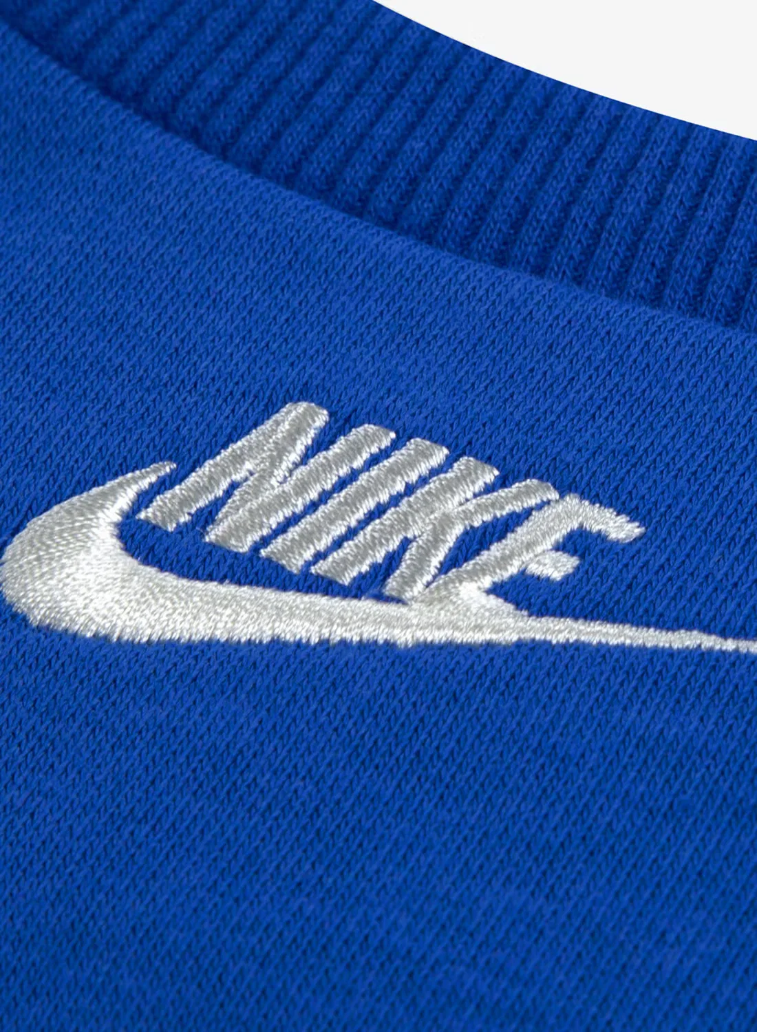 Комплект из флиса для малышей с логотипом Nike, синий — фото 4