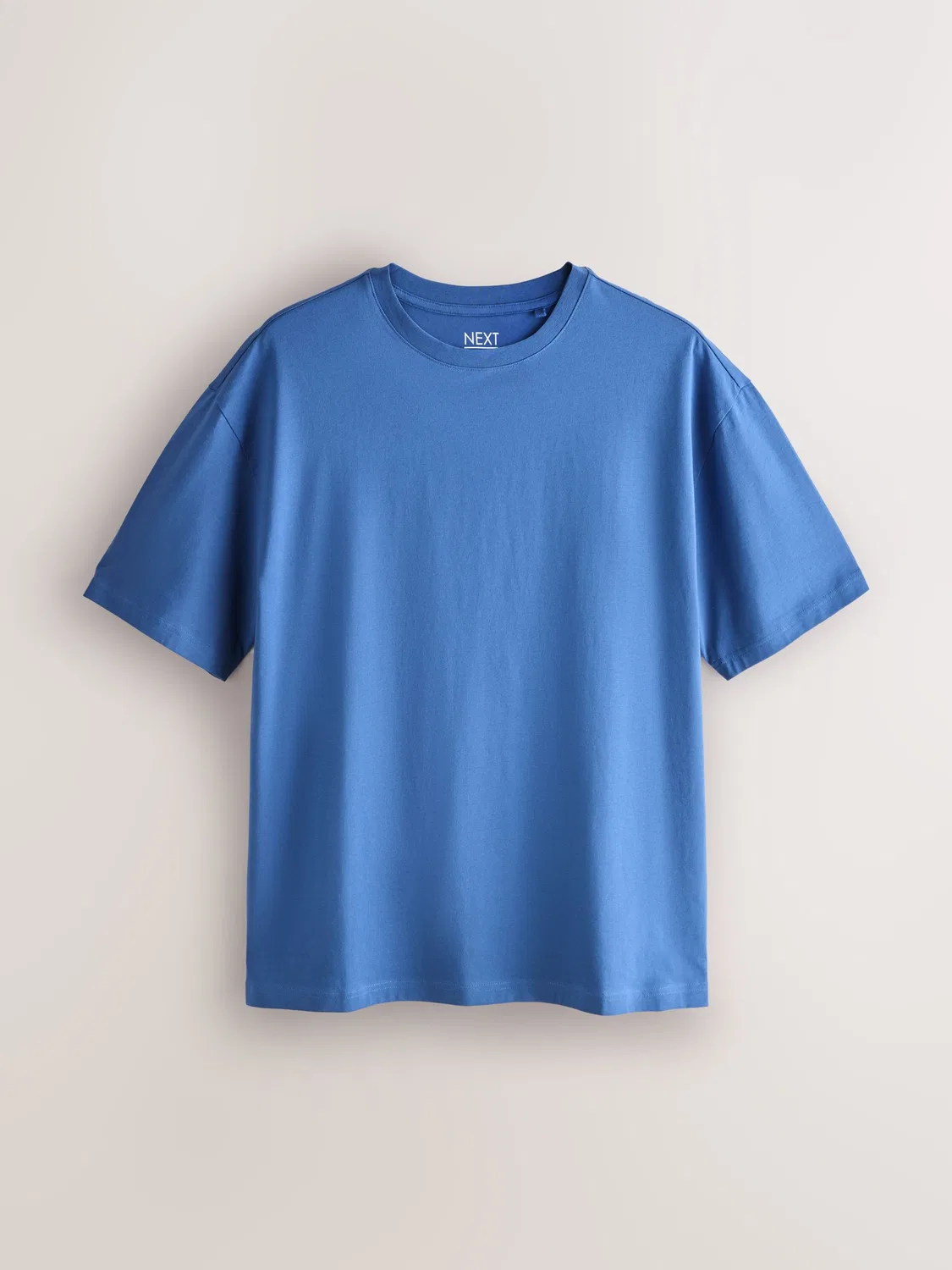 Футболка Next Essential Cotton 5-pack, Mint/Lilac/Ecru/Coral/Blue — фото 4