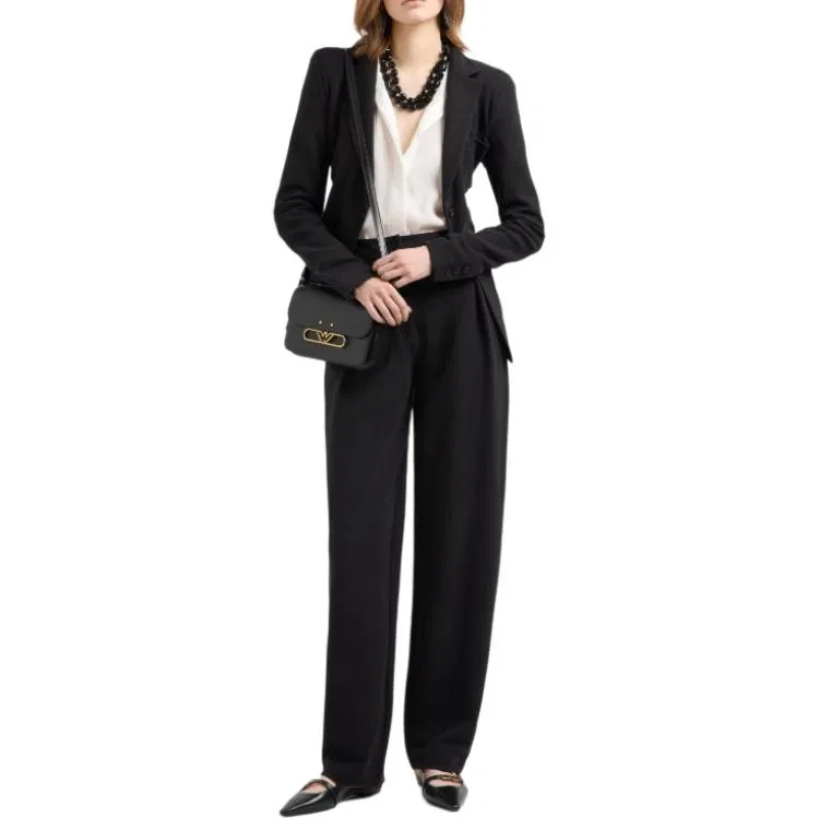 Брюки зауженные, Emporio Armani, Black — фото 3
