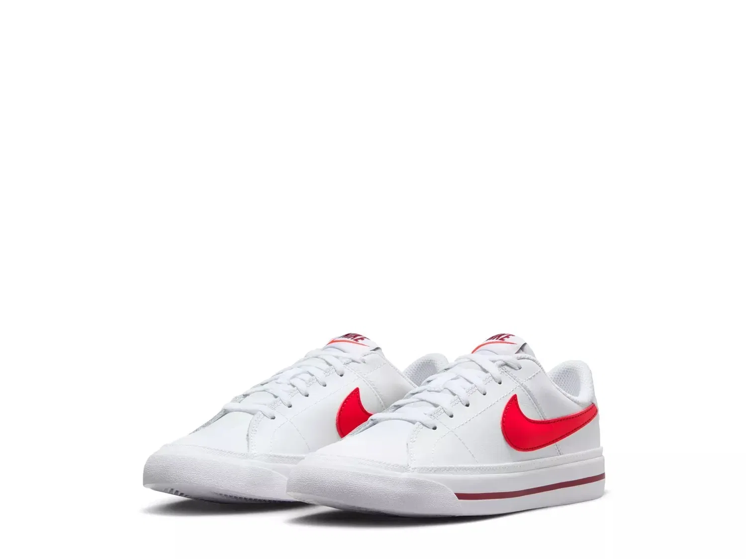 Кроссовки Court Legacy для детей, Nike, белый/красный — фото 3