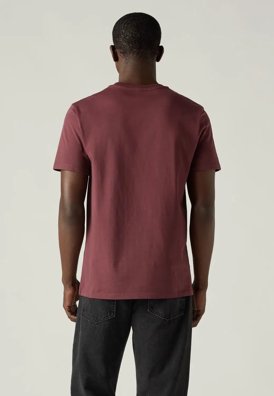 Футболка с V-образным вырезом - базовая футболка Levi'S, Vineyard Wine — фото 3