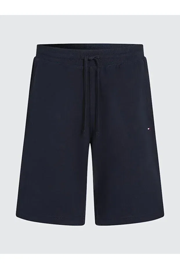Мужские шорты из махры Essential terry sweatshort Tommy Hilfiger, Navy Blue — фото 4