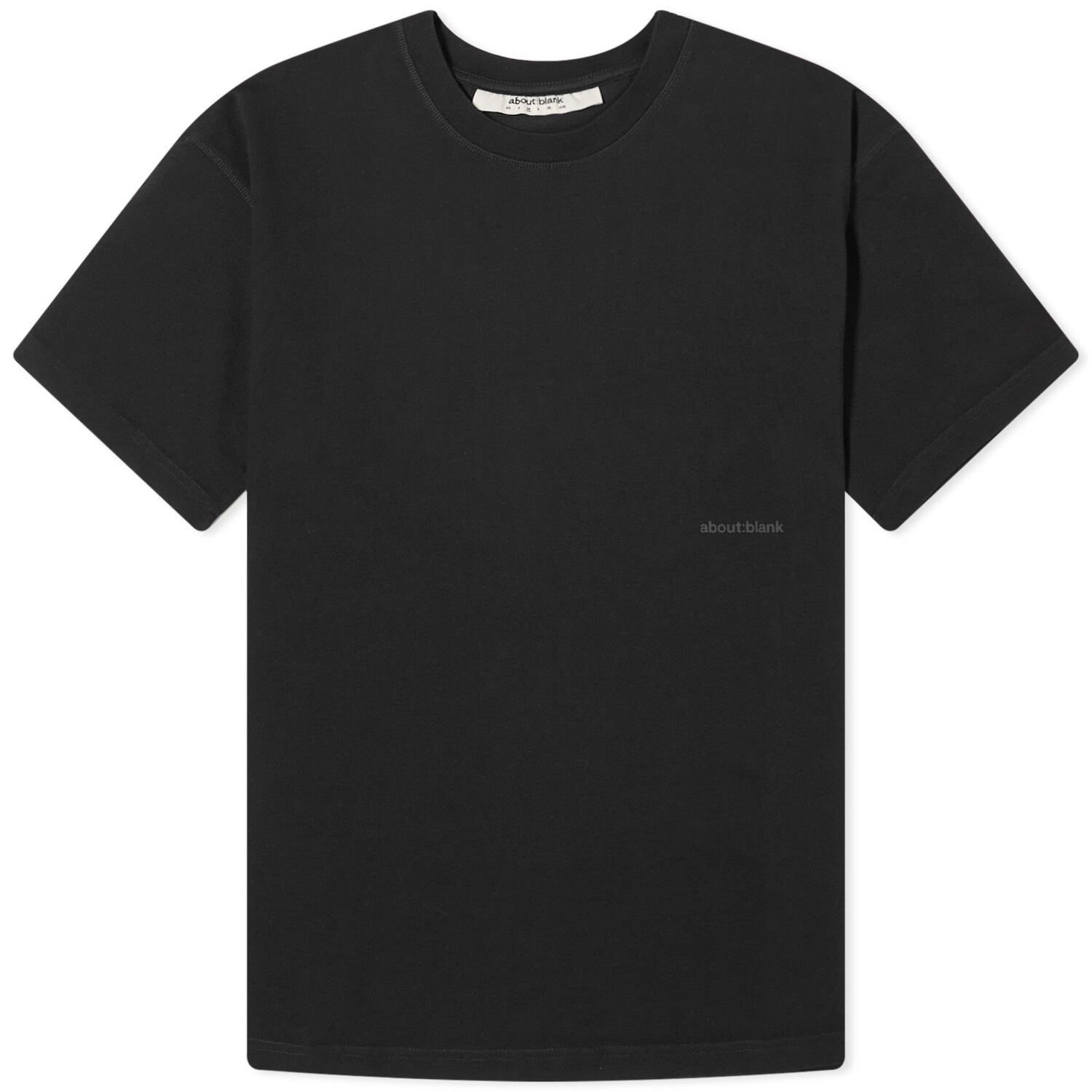 

Футболка About:Blank Box Logo, черный