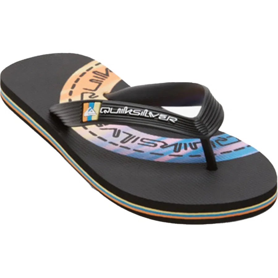 Сланцы Quiksilver Molokai Art II Youth, Черный