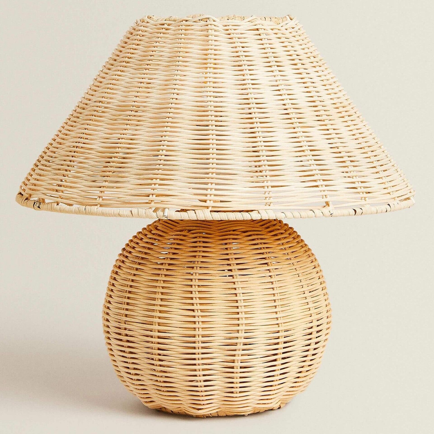 

Лампа Zara Home Rattan, коричневый