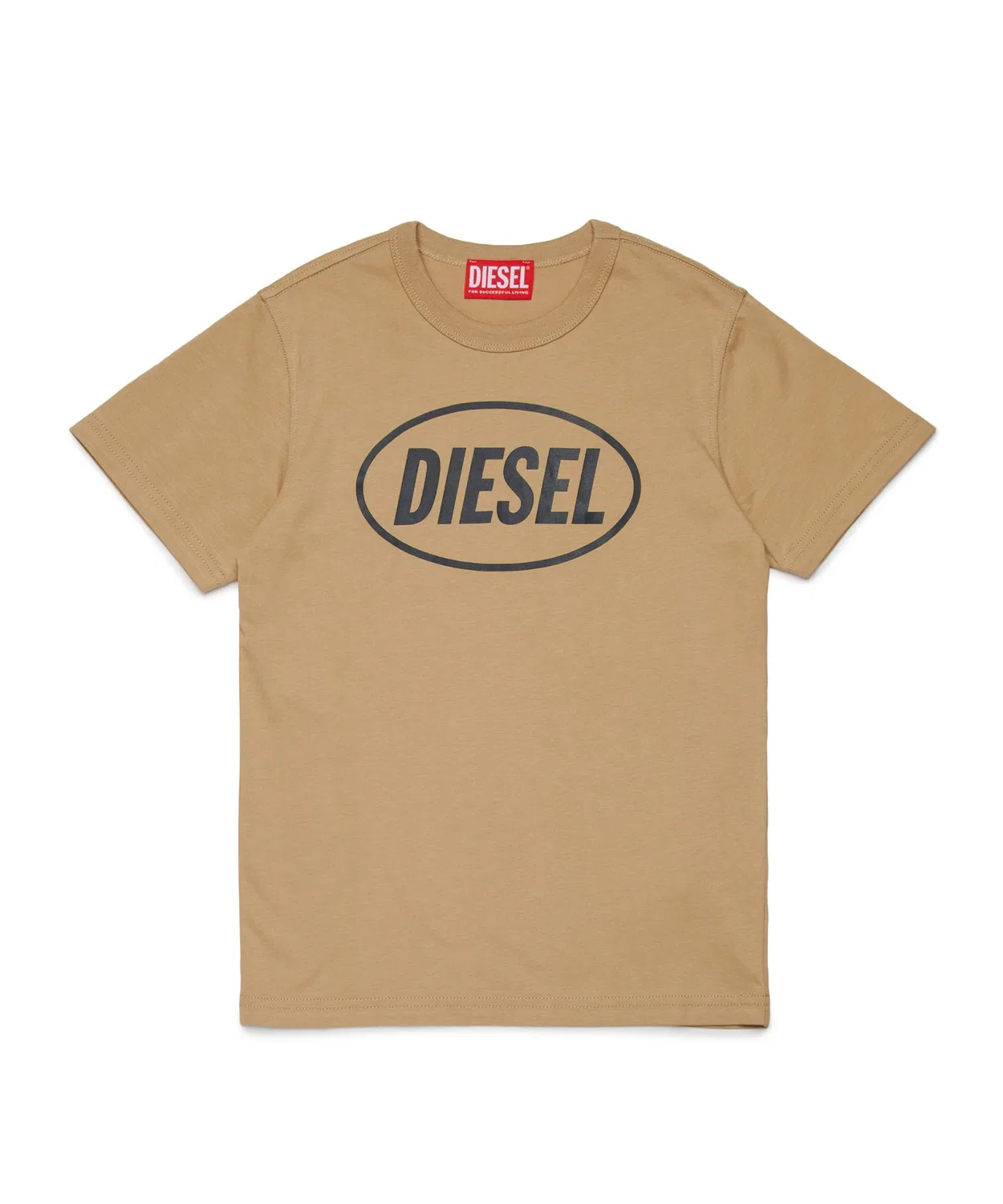 Детская футболка с принтом DIESEL KIDS, Beige