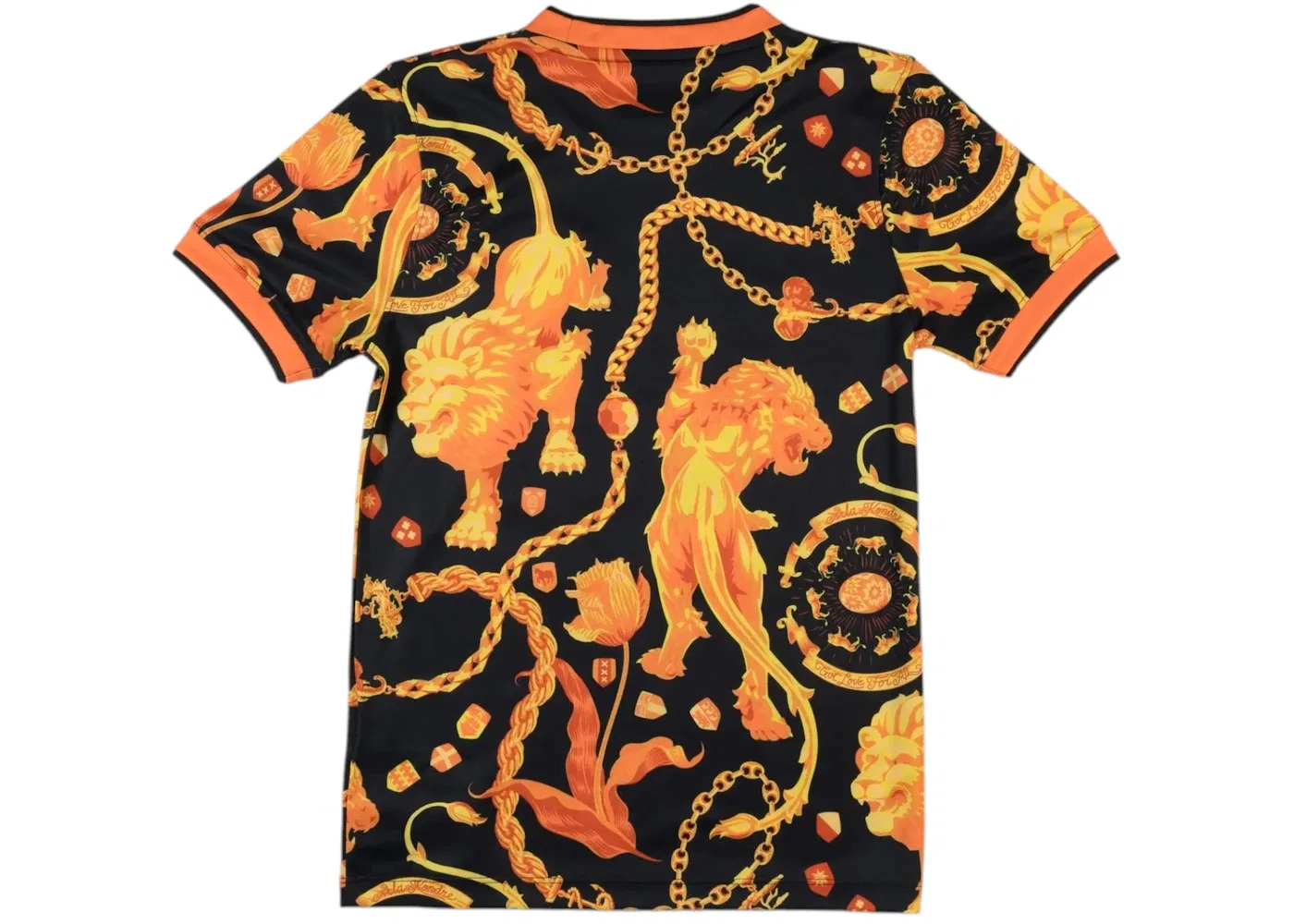 Детская футбольная футболка Nike x Patta Kids KNVB Pre Match Jersey, Orange — фото 2