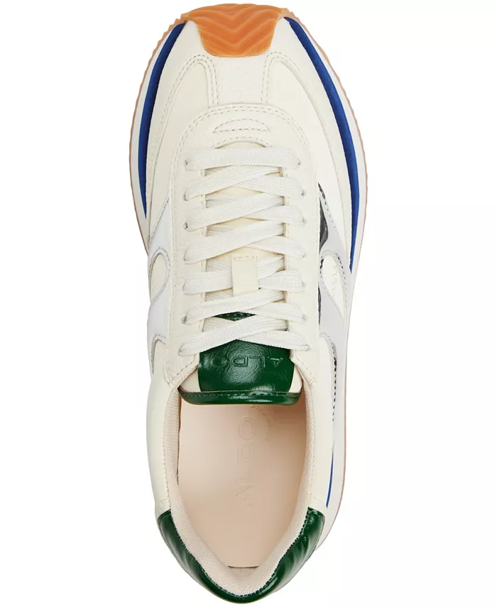 Женские кроссовки Deanna Retro на шнуровке ALDO, коричневый/бежевый — фото 3