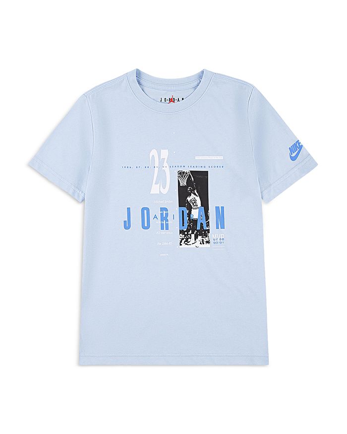 

Футболка с коротким рукавом MJ Brand GFX для мальчиков - подростковый размер JORDAN, синий