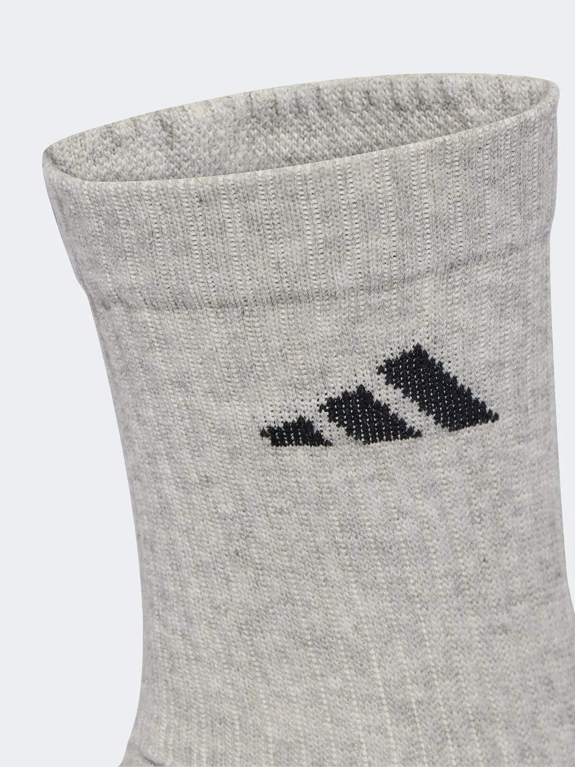 Носки повседневные Crew Socks 6 Pack adidas, белые — фото 3