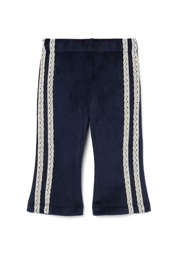 Брюки вельветовые Treggings with flare Ovs, Dark blue, темно-синий