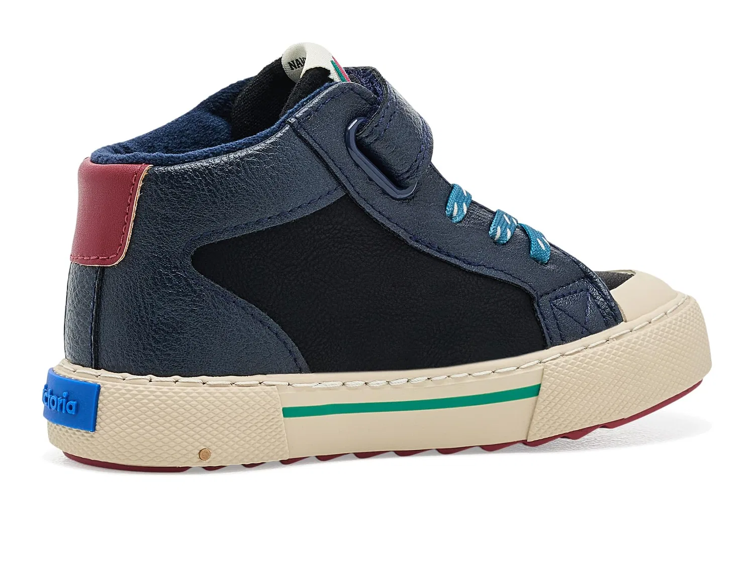 Кроссовки Tribu Tira & Elastico Efecto Piel (для малышей, маленьких и больших детей) Victoria Kids, Marino — фото 4