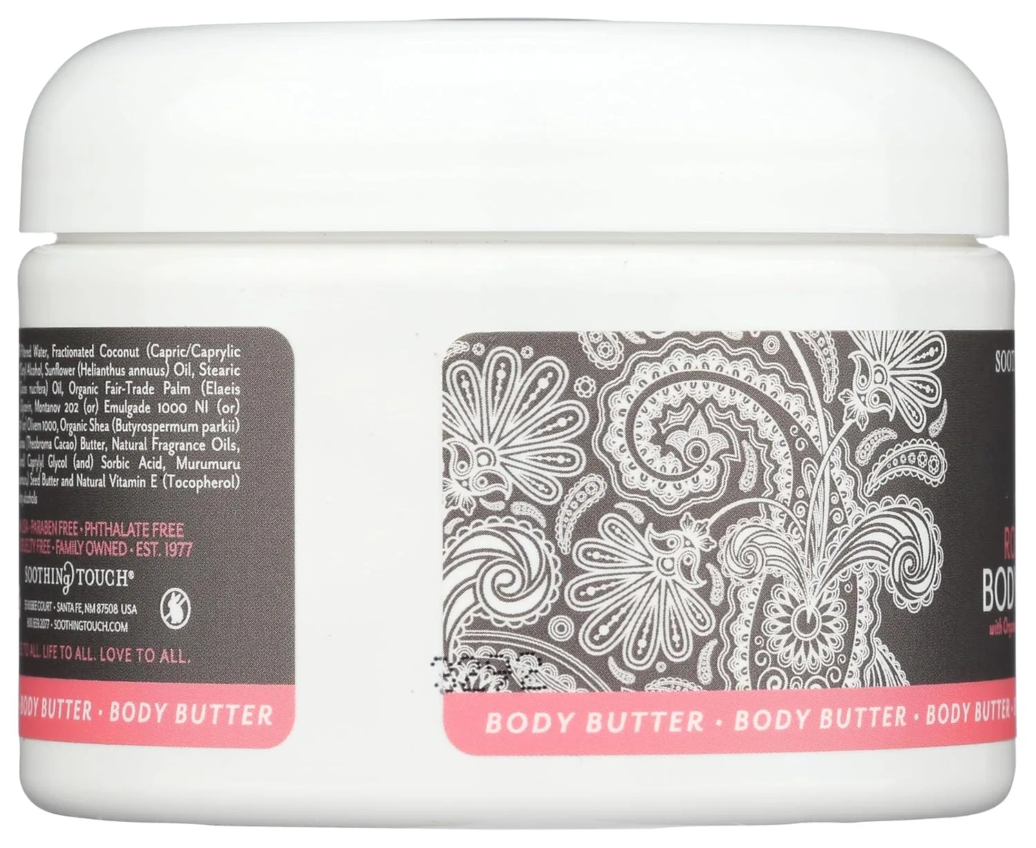 Боди-баттер Ayurveda Rose Flower Soothing Touch, 400 мл — фото 4