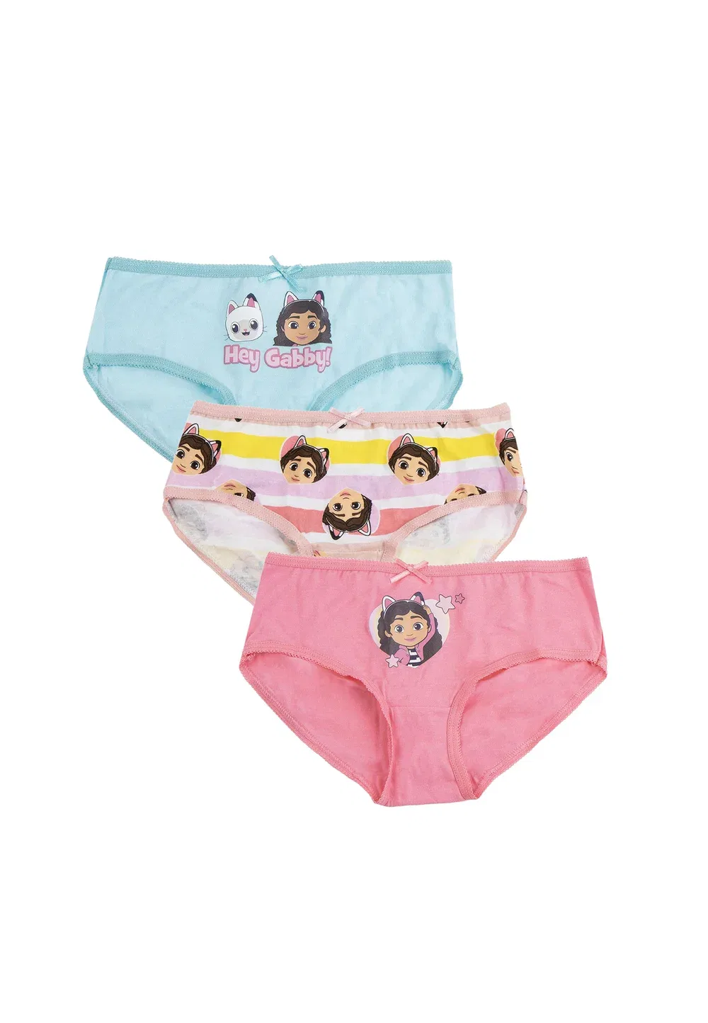 Набор из 3 трусиков Gabby's Dollhouse Cerdá, Multi Coloured