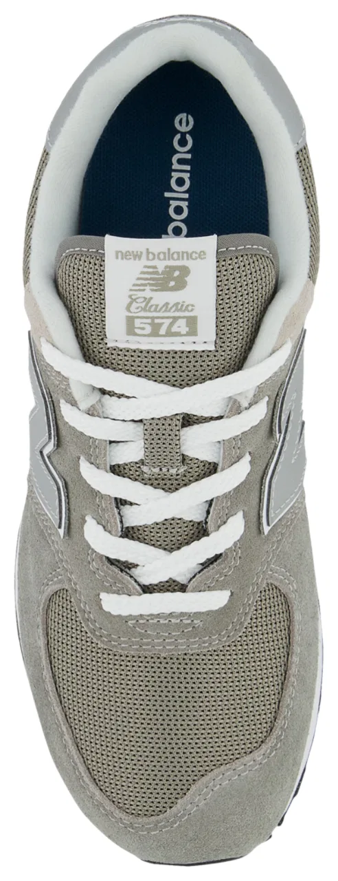 Кроссовки для мальчиков 574 Core New Balance, цвет White/Grey — фото 4