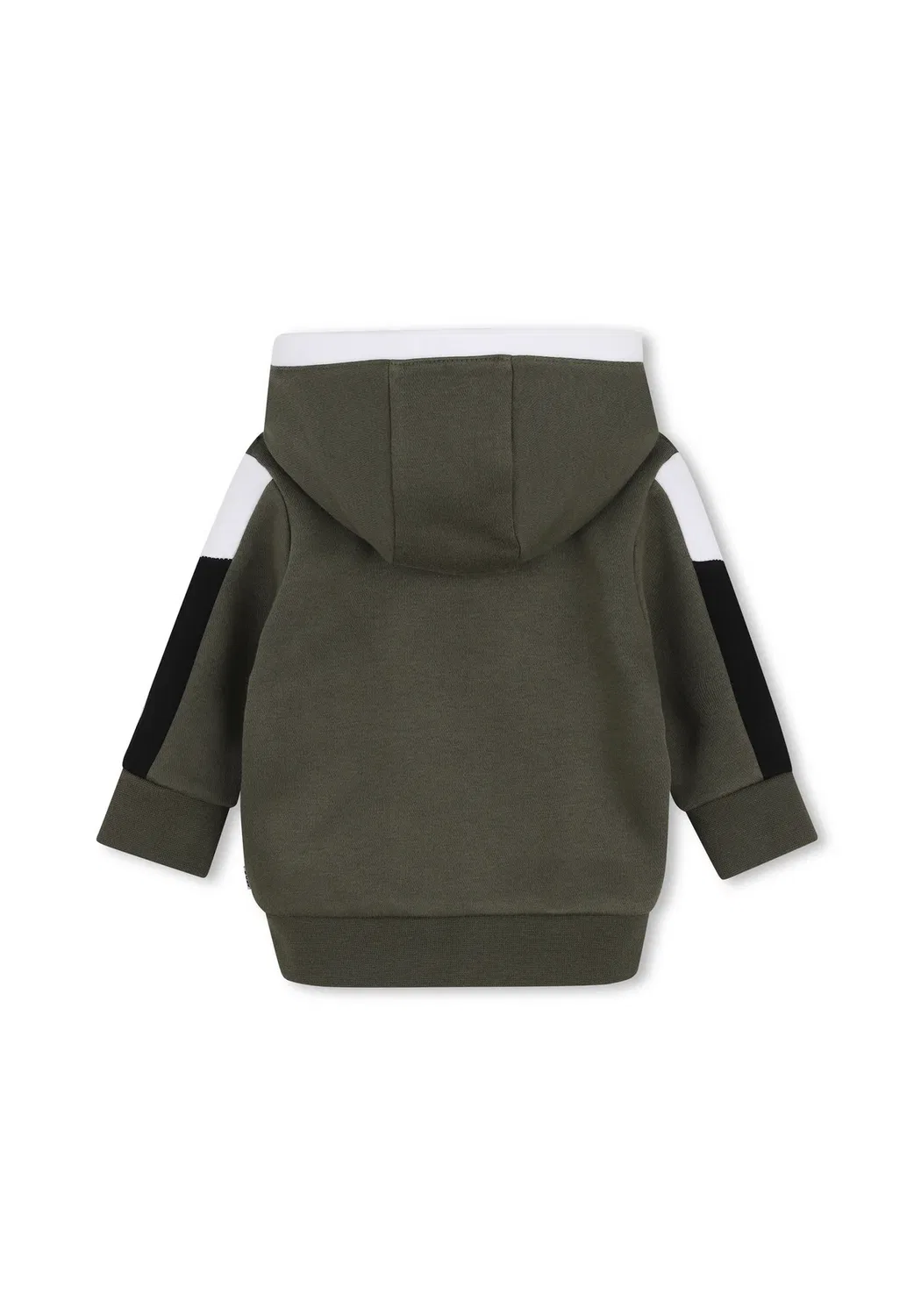 Кардиган-Капуш - толстовка на молнии Boss Kidswear, Olive — фото 2