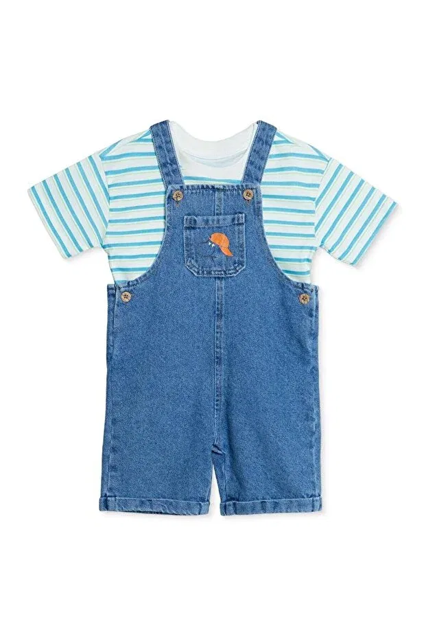 Детский комбинезон для мальчиков с принтом Hellobaby, Белый Принт Ebebek Hello Baby