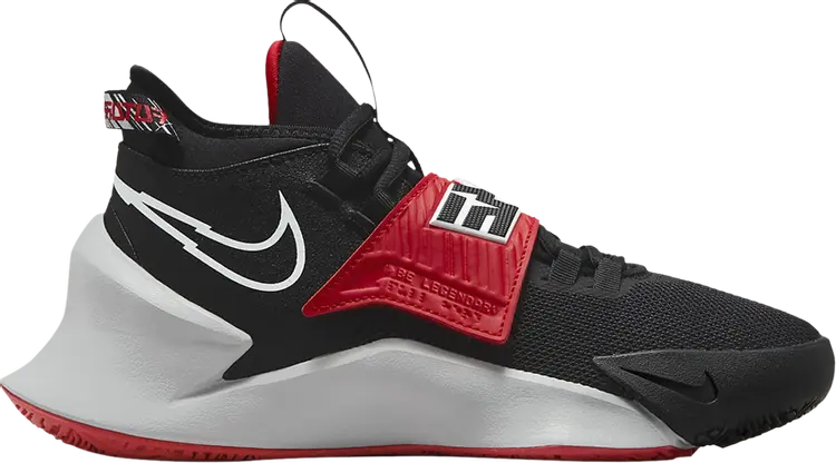 Кроссовки Nike Future Court 3 GS 'Bred', черный — фото 2