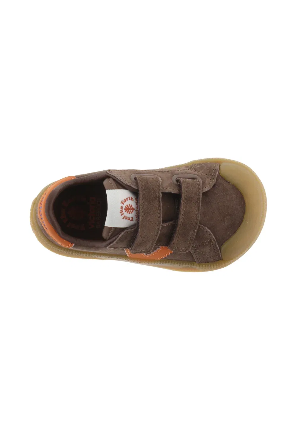 Детские кроссовки Oliver barefoot trainer 1356107 унисекс - обувь для малышей Victoria Shoes, Marron — фото 3