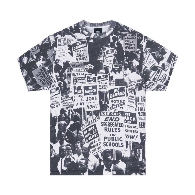 

Футболка Kith March On Washington Tee 'White', белый