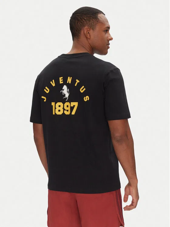 Футболка regular fit Juventus Adidas, черный — фото 3