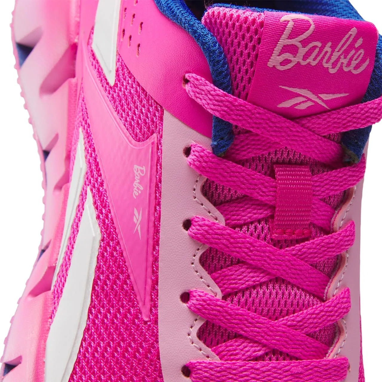 Детские кроссовки для мальчиков Barbie Zig Dynamica 2.0 Reebok, Pink Paradise/Pink Paradise/Astro Rose — фото 4