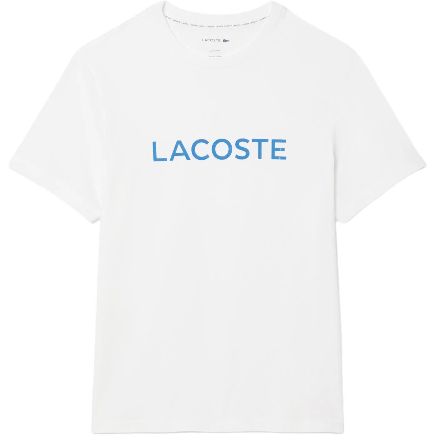 Мужская футболка с круглым вырезом LACOSTE, HGI Gray Blue Print — фото 3