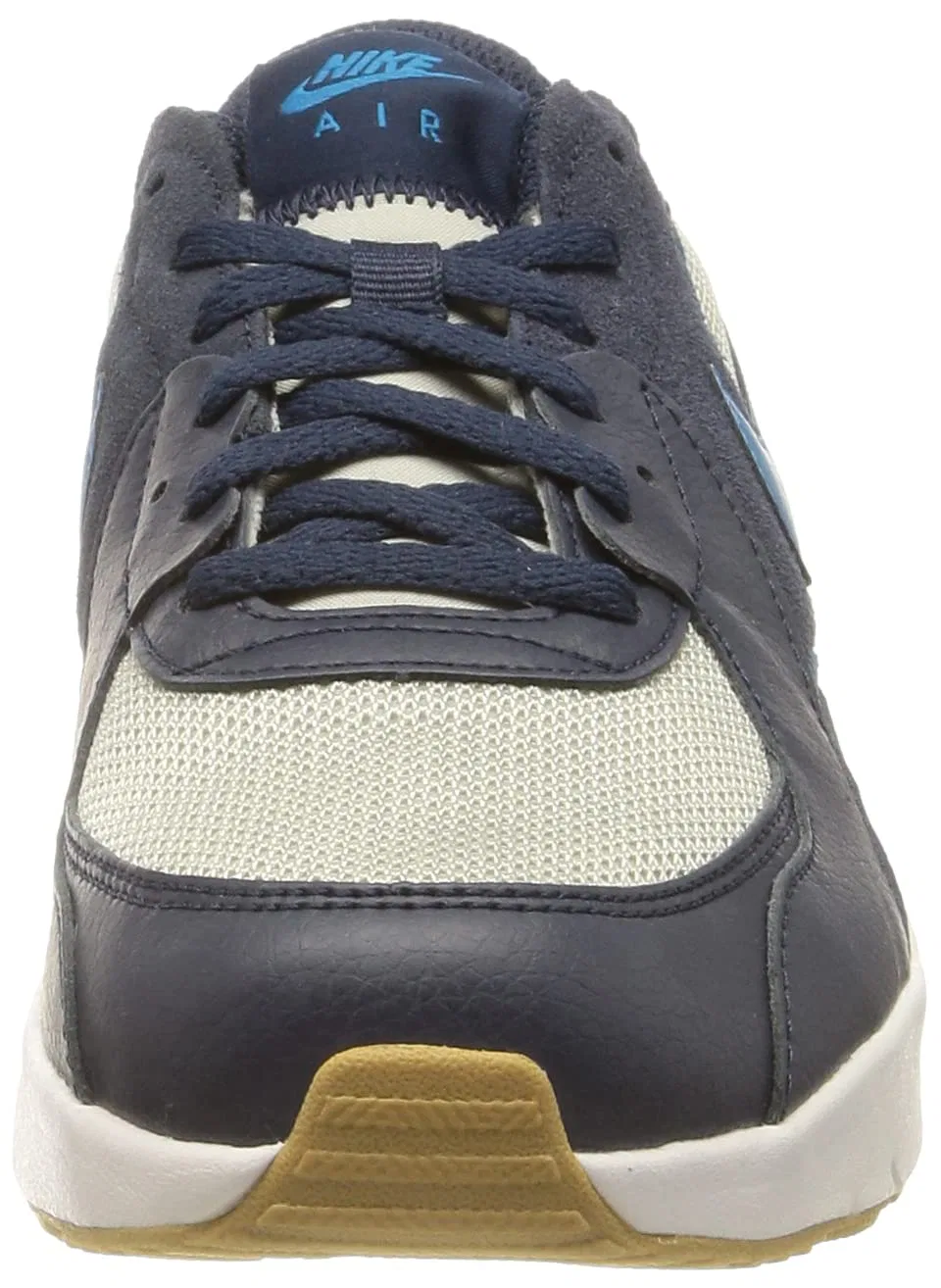 Детские кроссовки для мальчиков с амортизацией NIKE Air Max Excee NIKE, Grey Fog Imperial Blue Midnight Navy — фото 2