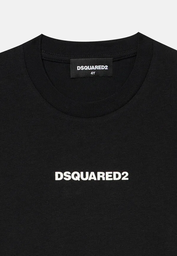 Свободный крой, унисекс - базовая футболка Dsquared2, черный — фото 3