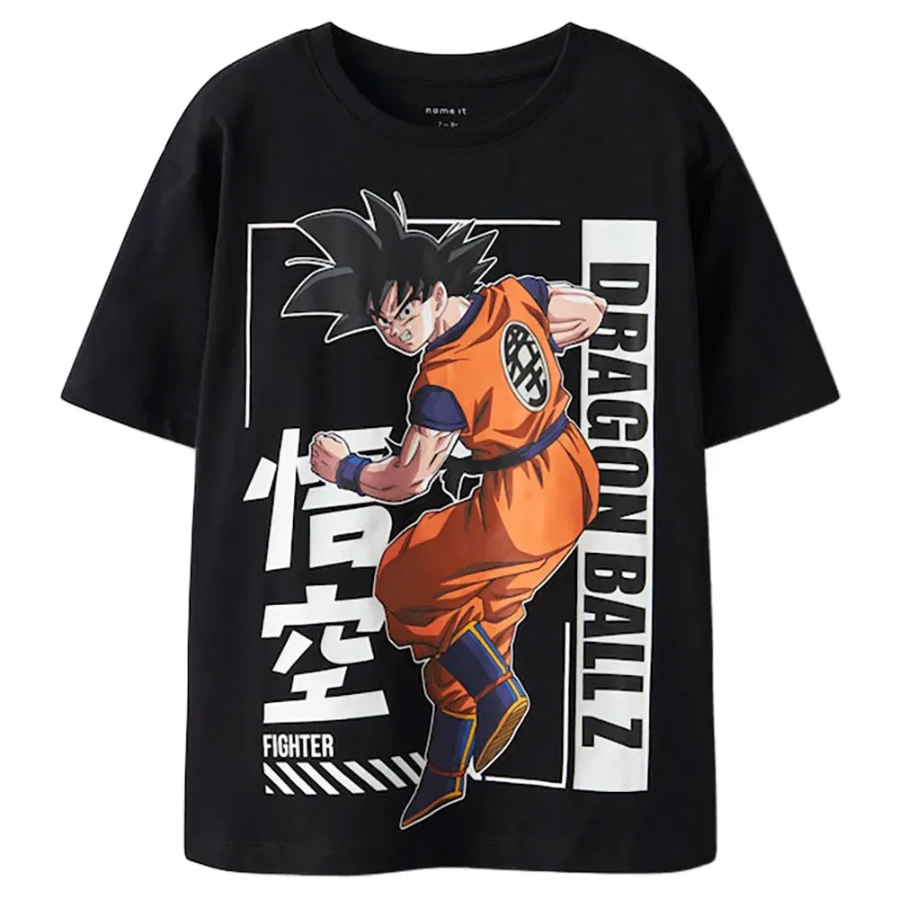 Футболка с коротким рукавом Duse Dragon Ball Name It, черный