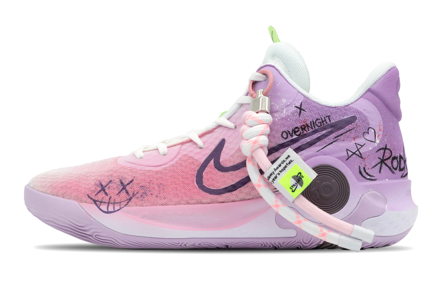 

Баскетбольные кроссовки KD Trey 5 IX унисекс средней высоты Pulse Magenta/Pulse Mint/Purple Rush Nike