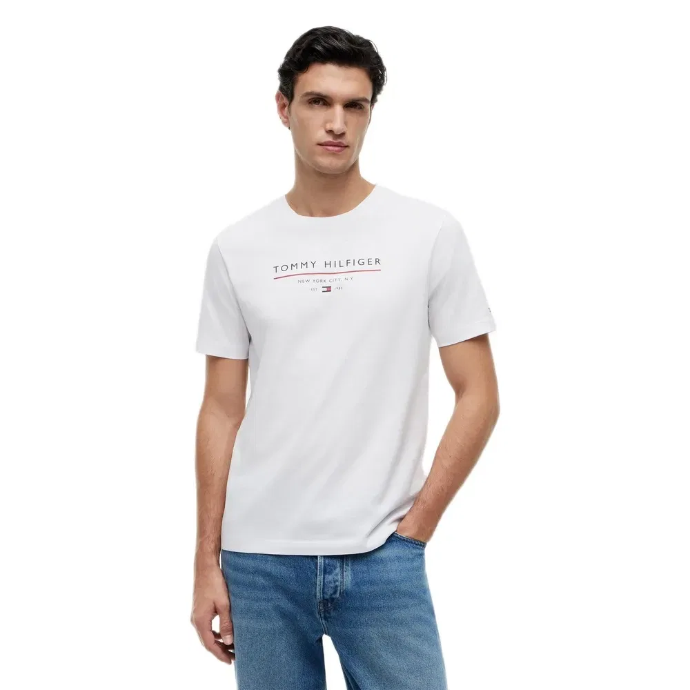 Футболка с коротким рукавом Brand Love New Tommy Hilfiger, белый