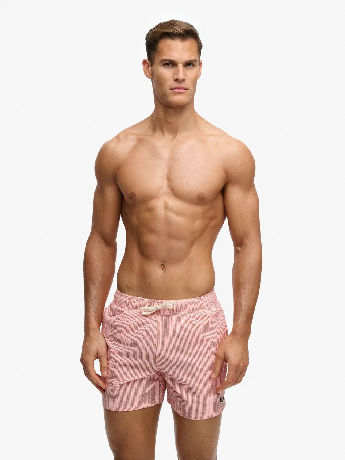 Плавки Superdry Seer Sucker 15'', розовый — фото 4