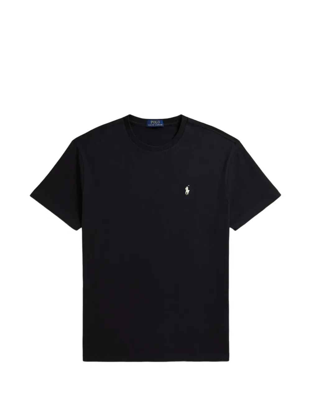 Футболка с вышивкой Pony Polo Ralph Lauren, черный