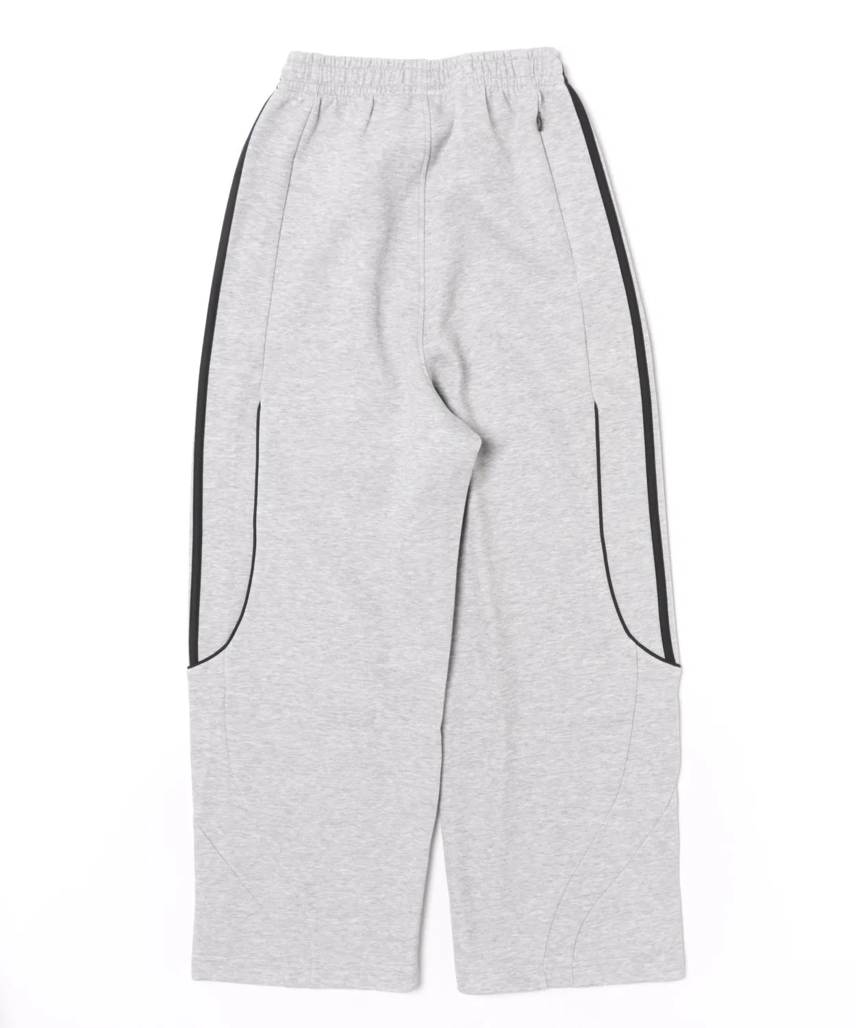 Мужские спортивные брюки свободного кроя с открытым низом Teamgeist 26 Cutline Open Hem Adidas, Grey Heather — фото 2