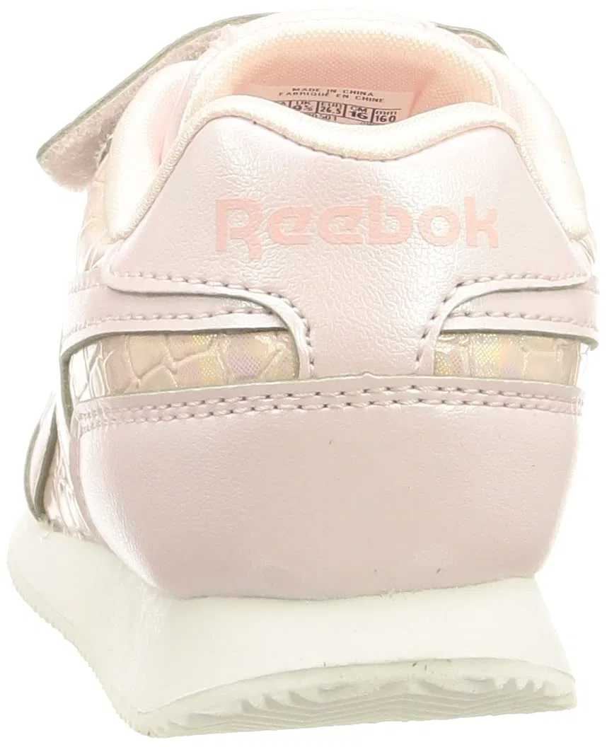 Детские кроссовки для девочек с закрытым носком Royal Cl Jog 3.0 1v Reebok, Porcelain Pink Porcelain Pink Glow — фото 3