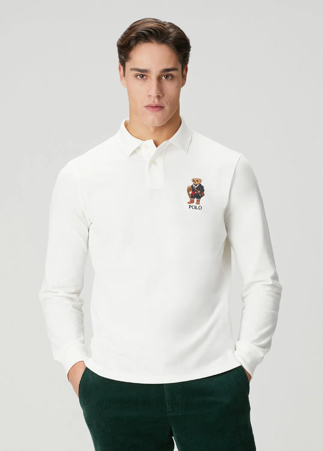 Свитшот поло Polo Ralph Lauren Naturel
