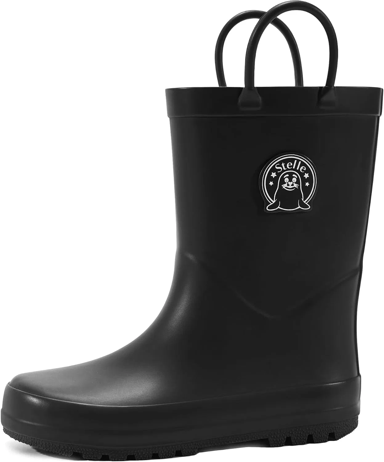 Детские резиновые сапоги для мальчиков и девочек Stelle, Matte Black