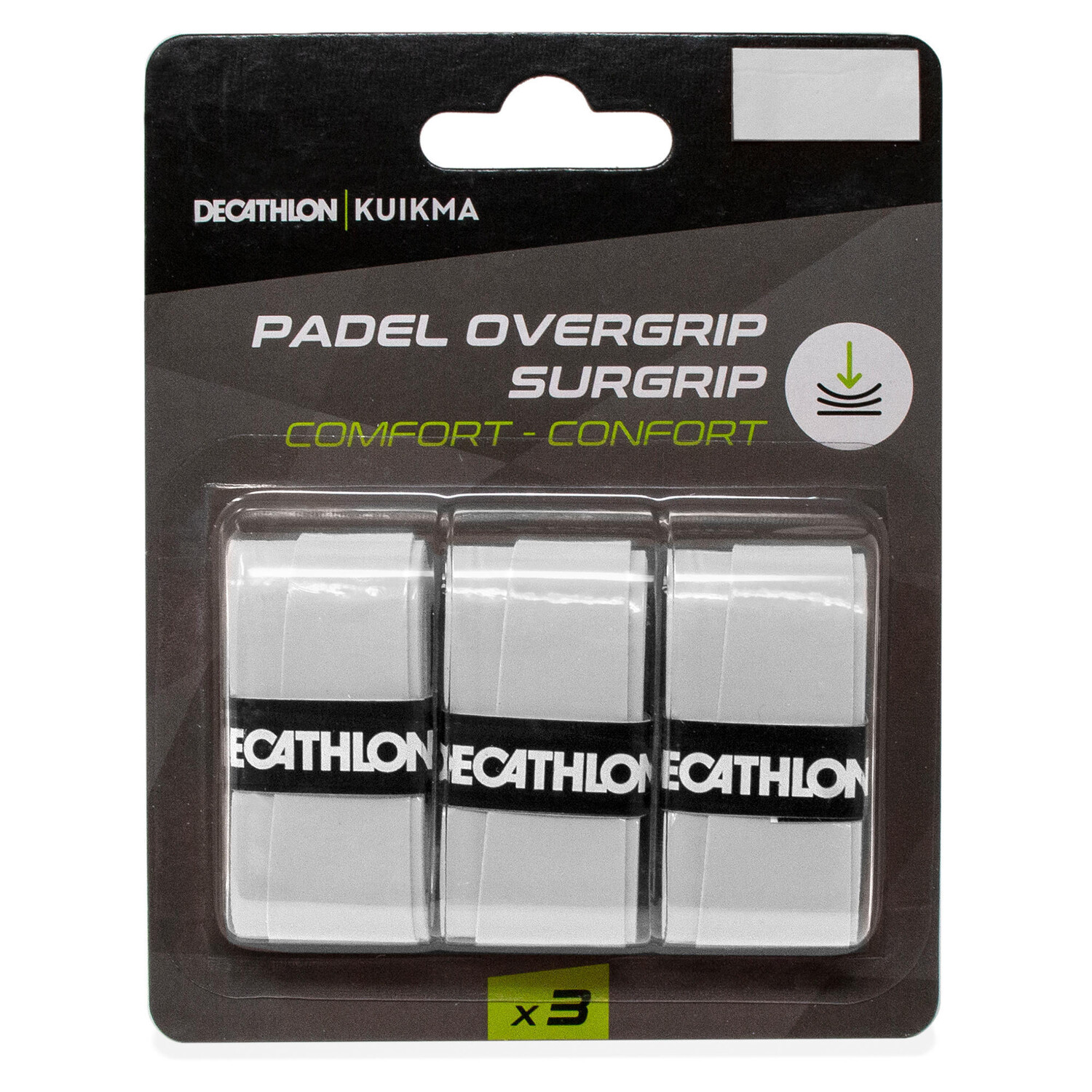 

Падель Grip Comfort X3 белый KUIKMA, белый