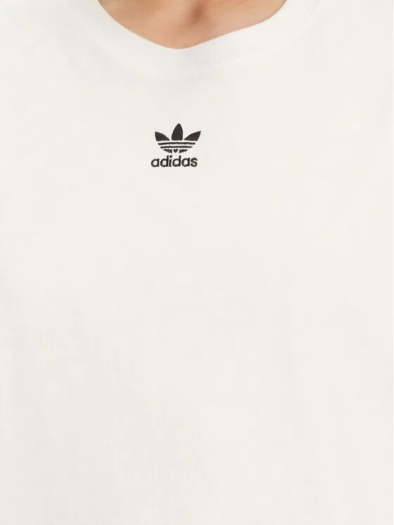 Футболка oversize Essentials Boyfriend Adidas, белый — фото 4