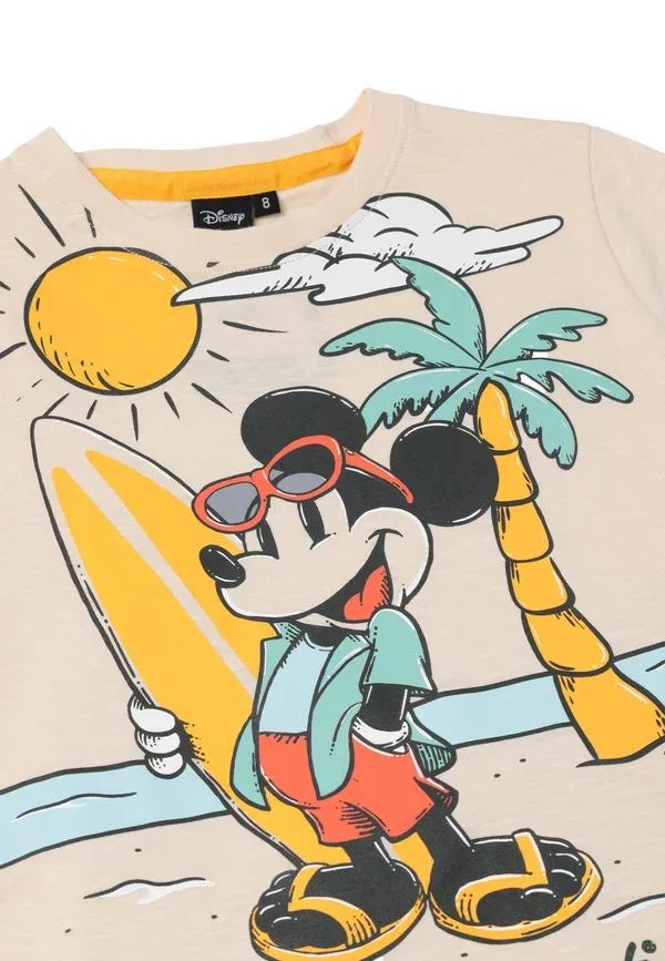 Пижамный комплект manga corta surf s up para nino - пижамный комплект Disney, кремовый — фото 3