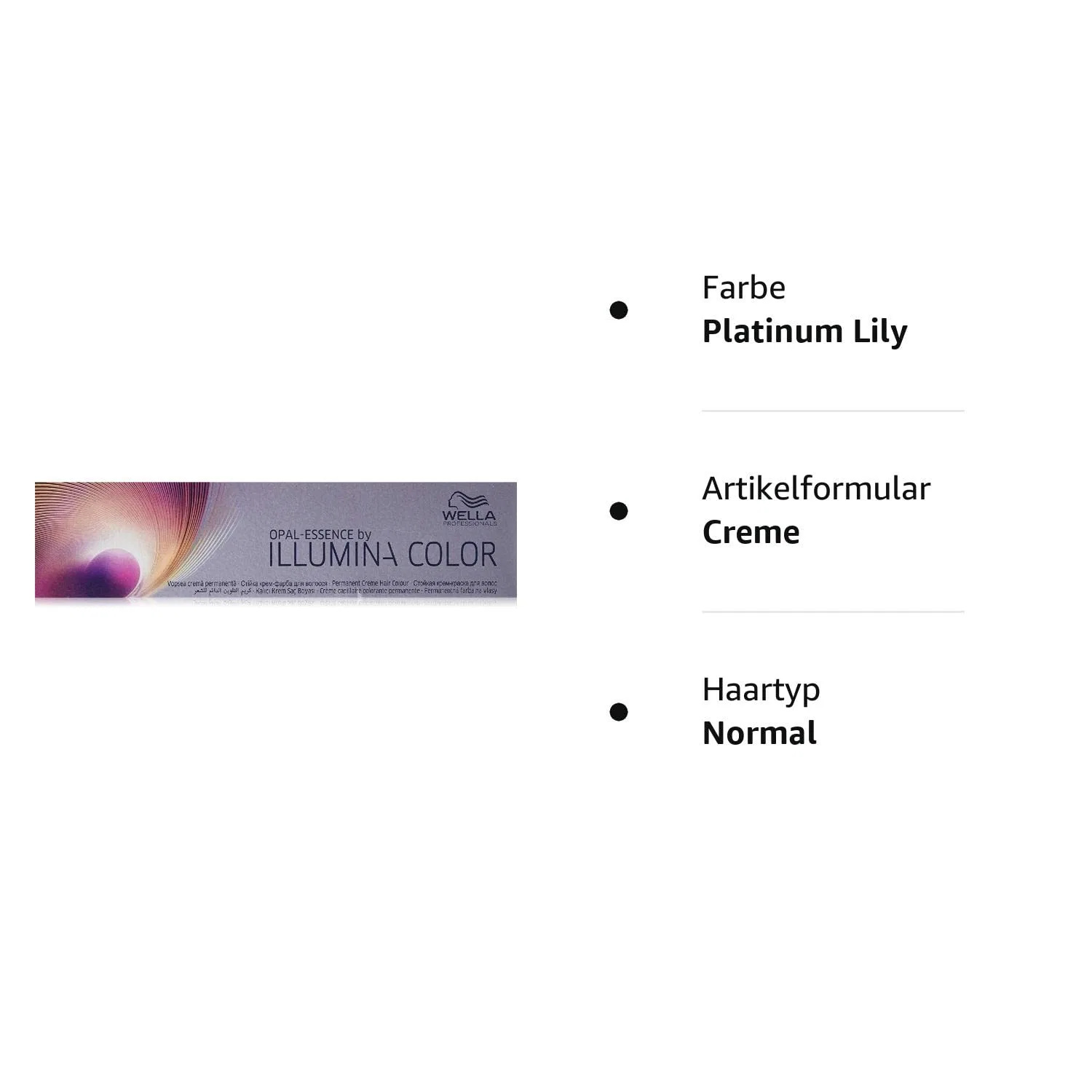 Краска для волос «Illumina Opal Essence Platinum Lily» 60 мл от Wella, 2 шт. Wella Professionals — фото 4