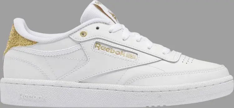 

Кроссовки wmns club c 85 'white gold metallic Reebok, белый